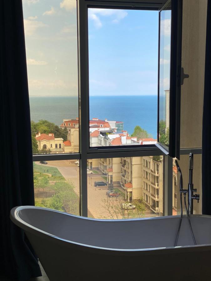 Vip Apartments With Sea View In Odessa Buitenkant foto